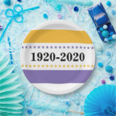 100周年記念第19回修正勝利旗投票 ペーパープレート (パーティー)