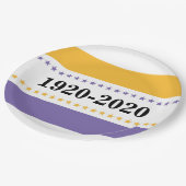 100周年記念第19回修正勝利旗投票 ペーパープレート (アングル)