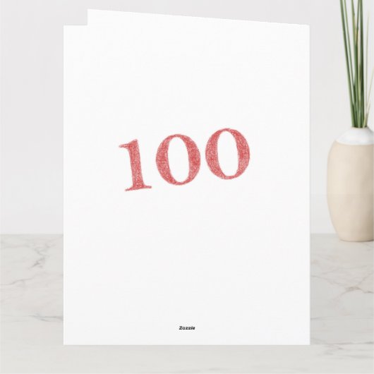 100周年記念 カード (裏面)