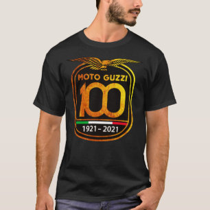 100周年記念Moto Guzzi Essential T Shirt Tシャツ