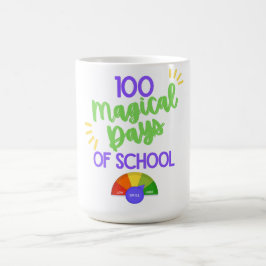 100学校の魔法の日100学校の日 コーヒーマグカップ