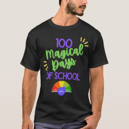 100学校の魔法の日100学校の日 Tシャツ
