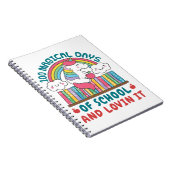 100学校ユニコーンの魔法の日 ノートブック (右側)