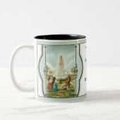 100年のファティマ記念日1917-2017年 ツートーンマグカップ (左)