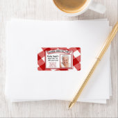 100年の古いステッカーラベル – 簡単カスタマイズ先 ラベル (インサイチュ)