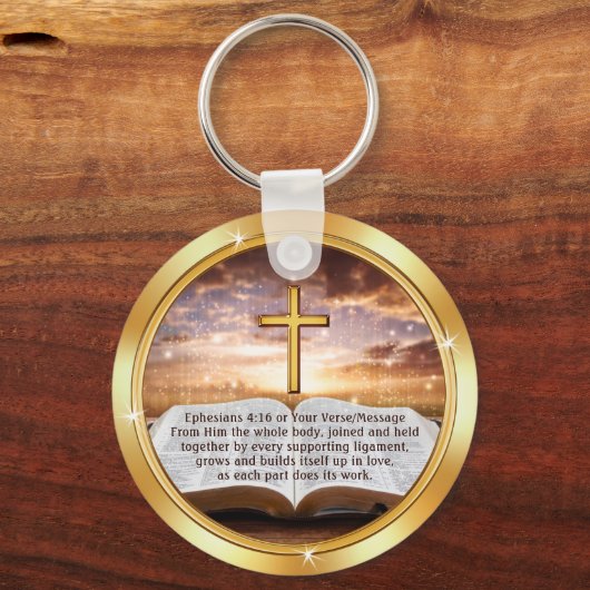 100年の教会の記念日、安い教会の好意、 キーホルダー (裏面)