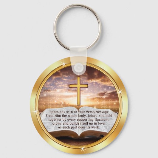 100年の教会の記念日、安い教会の好意、 キーホルダー (裏面)