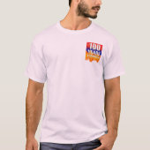 100年より強いアルメニアドジャケットブラック Tシャツ (正面)