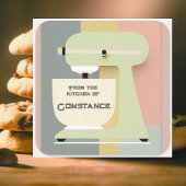 100年モダン半ば頃からステッカーの台所で スクエアシール