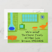 100年モダン間変更はがき 案内ポストカード (正面/裏面)