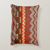 100年以上前のタイのカラフル・ハンドクラフト・ペ アクセントクッション (裏面(縦))