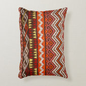 100年以上前のタイのカラフル・ハンドクラフト・ペ アクセントクッション (正面(垂直))