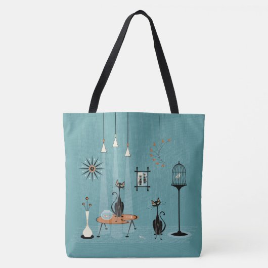 100年半ばのいたずら トートバッグ (正面)