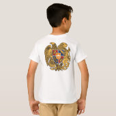 100年強アルメニア人青年スウェットシャツ Tシャツ (裏面フル)