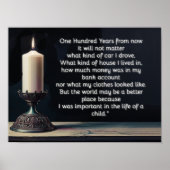 100年後.... ポスター (正面)