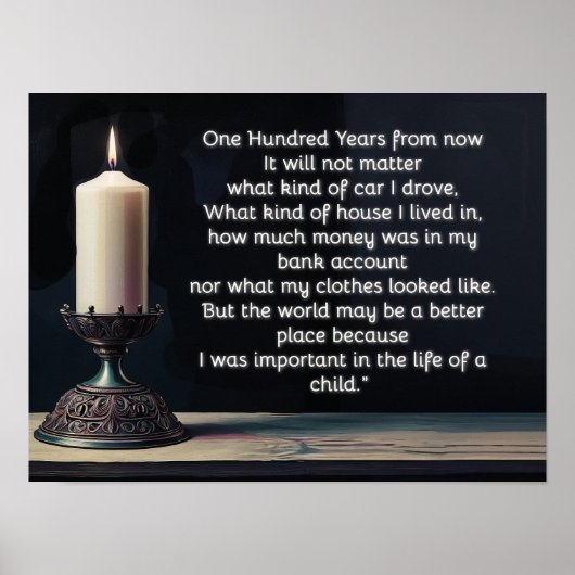 100年後.... ポスター (正面)