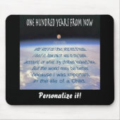 100年後。.... マウスパッド (正面)
