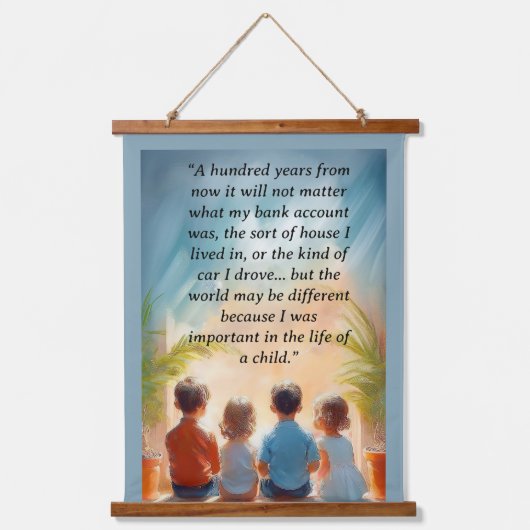 100年後 吊り下げ型タペストリー (正面)