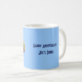 100年100th誕生日記念日マイルストーンマグ コーヒーマグカップ (正面右)