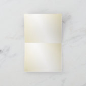 100年Yrs Centenarianありがとうブラック/金ゴールド文字 カード (内部)