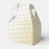 100年Yrs Centenarian誕生日ブラック/金ゴールド文字 フェイバーボックス (裏面サイド)