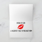 100恋しく思万のキスを送る! シーズンカード (内部)