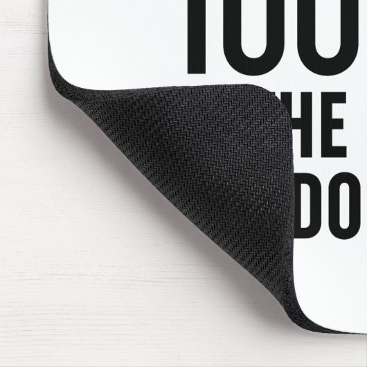 100恋しく思%のショットを取らない マウスパッド (コーナー)