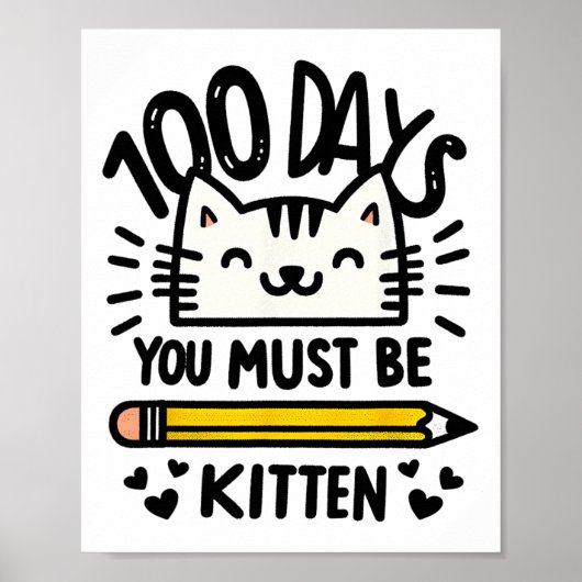 100日おもしろい学校100人の日 ポスター (正面)