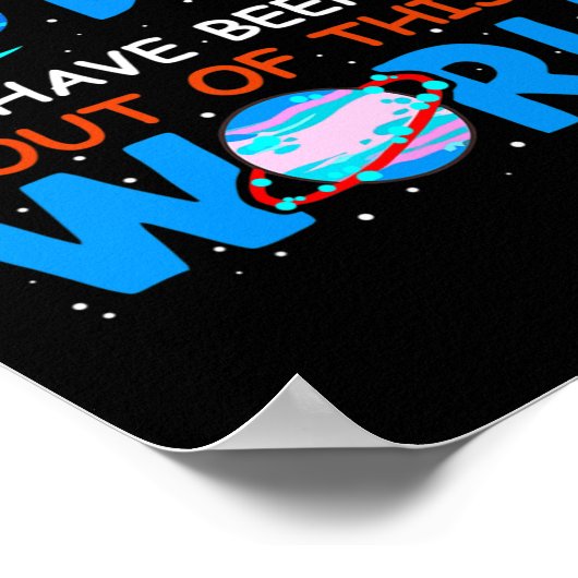 100日が世界から出てきた100のScの日 ポスター (角)