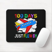 100日が飛行機で100日目に飛行 マウスパッド (マウス)