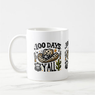 100日すべて、学校の100日 おもしろい コーヒーマグカップ