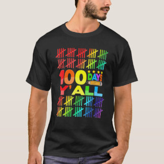 100日たったらもっと賢くなるよ ハッピーハンドレッドデイ おもしろTシャツ Tシャツ