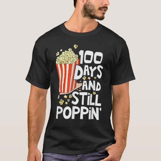 100日たっても元気 100日記念キッズ Tシャツ (正面)
