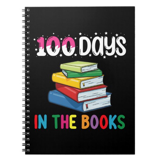 100日で100冊 読書好きな先生・司書さんへ ノートブック (正面)