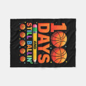 100日とまだバイルスケットル フリースブランケット (正面(横))