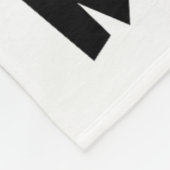 100日と未だ揺れ – 学校の日100 フリースブランケット (角)