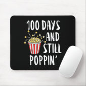 100日とStill Poppin Popcorn Kids 100日目 マウスパッド (マウス)