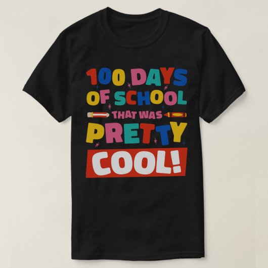 100日のかわいらし学校 Tシャツ (デザイン正面)