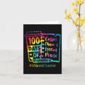 100日のコーヒーとカオス1級先生 カード (黄色い花)