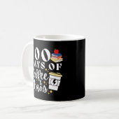 100日のコーヒーとカオス コーヒーマグカップ (正面左)