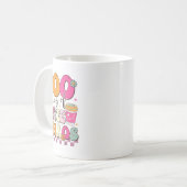 100日のコーヒーと混乱学校の100日目 コーヒーマグカップ (正面左)