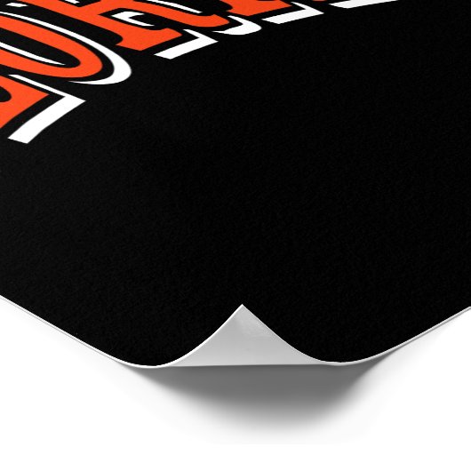 100日のコーヒーと混沌100日学校のteac ポスター (角)