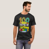 100日のコーヒー&カオスハッピー100日Scho Tシャツ (正面フル)