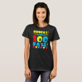 100日のスクールガールボーイホテル100日Sc Tシャツ (正面フル)