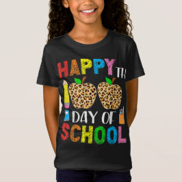 100日のユキヒョウ先生と学生 Tシャツ
