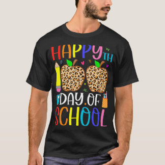 100日のユキヒョウ先生と学生 Tシャツ