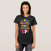 100日のレベリング先生子供の子供の幸せ Tシャツ (正面フル)