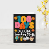 100日の先生物100日目 カード (黄色い花)