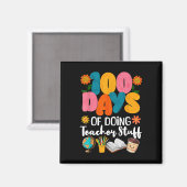 100日の先生物100日目 マグネット (正面/裏面)
