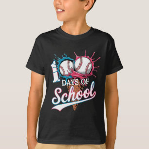 100日の売り私は学校Bの100日ヒット Tシャツ